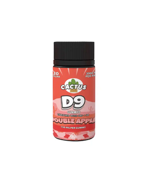 Gomitas Veganas Cactus D9 – 20 gomitas (3000mg)