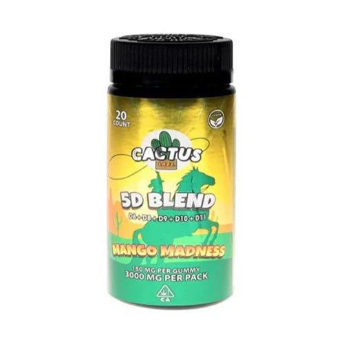 Cactus Labs 5D Blend Gummies | 3000mg