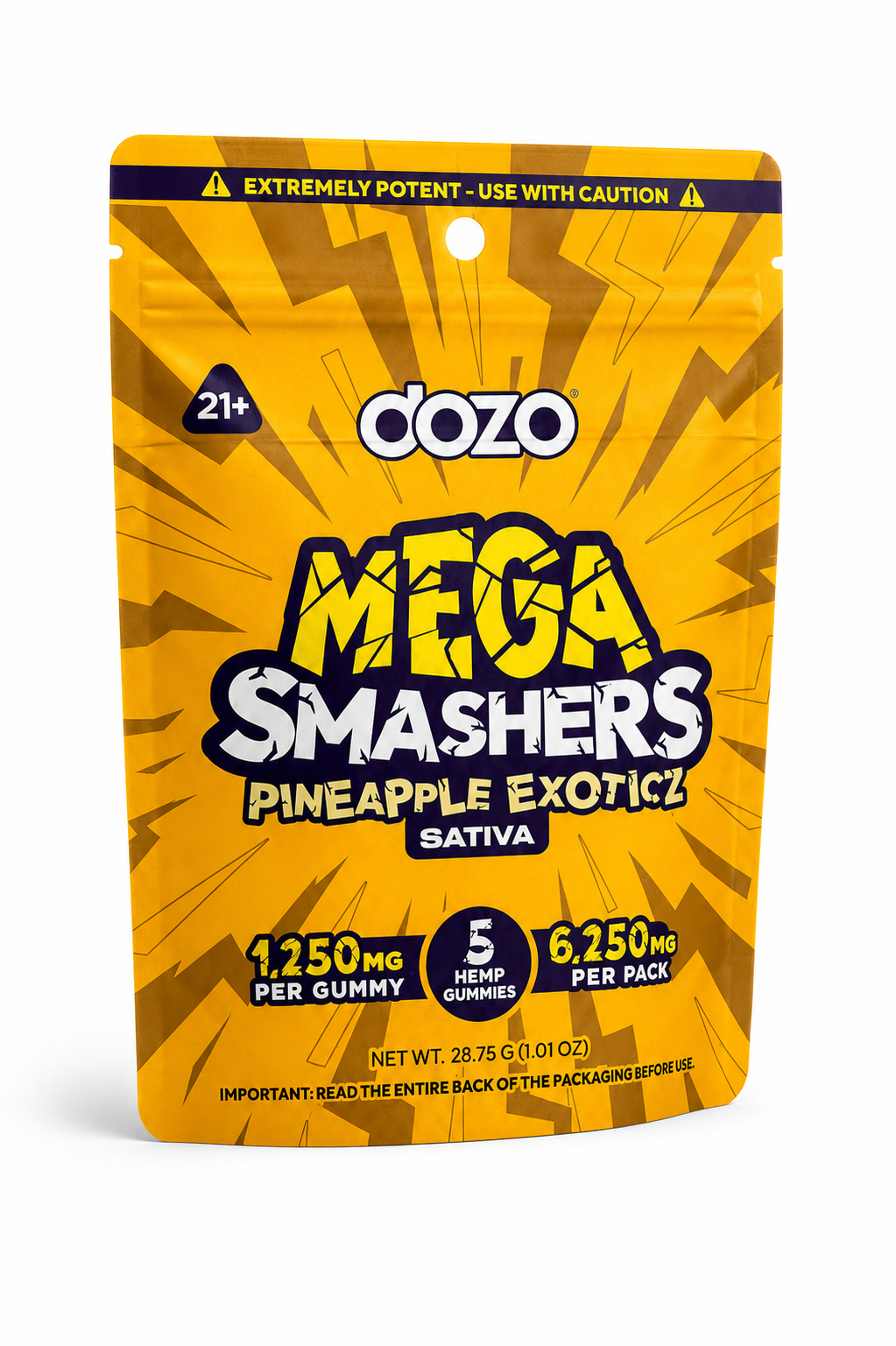 Gomitas Dozo X5 Mega Smashers 6250mg