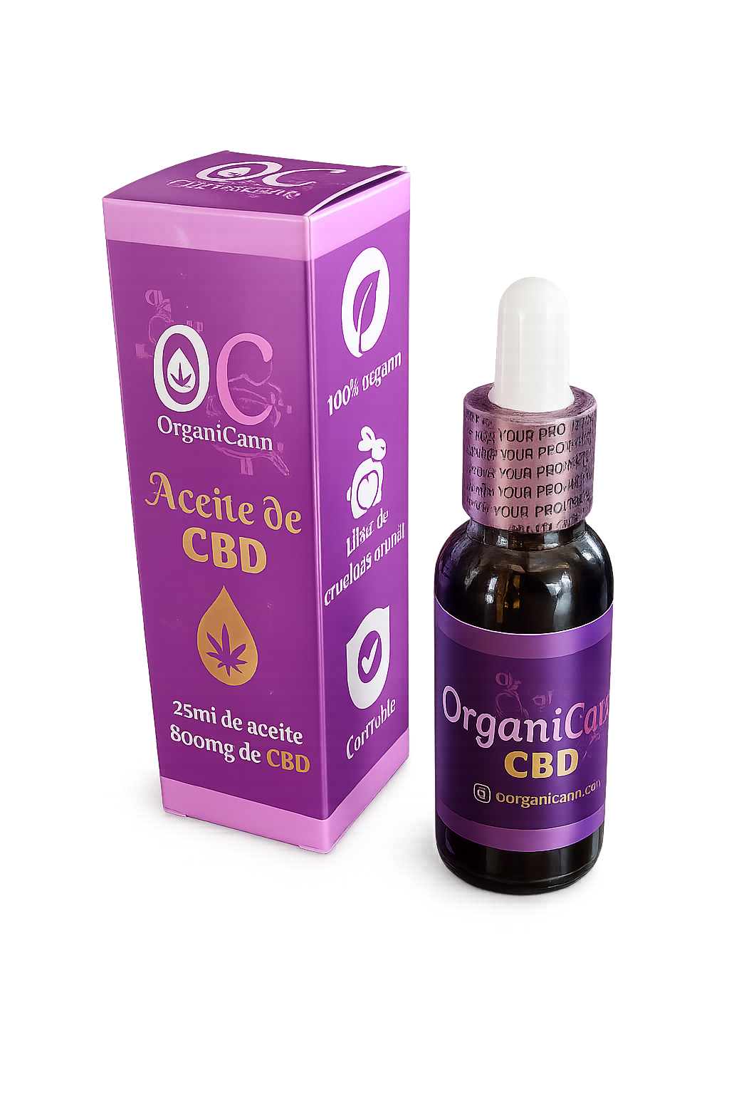 Gotas de CBD OrganiCann