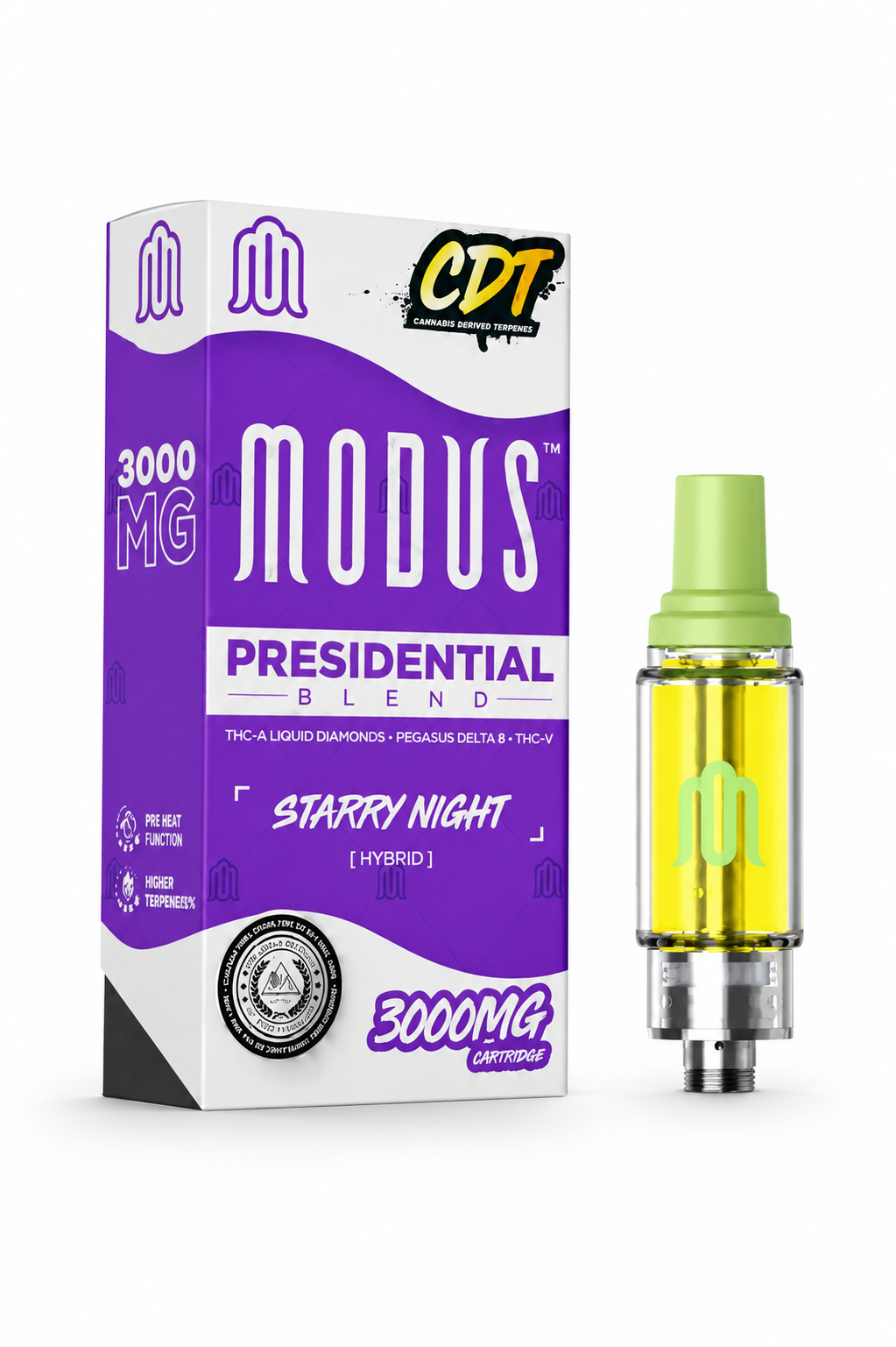 Modus Presidential Blend Cartucho Noche Estrellada 3g