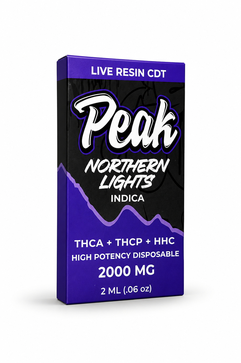 Destilado Peak Northern Lights (Indica) 2000mg