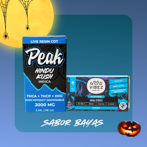 Sabor Bayas - Destilado Peak + Oral Strips