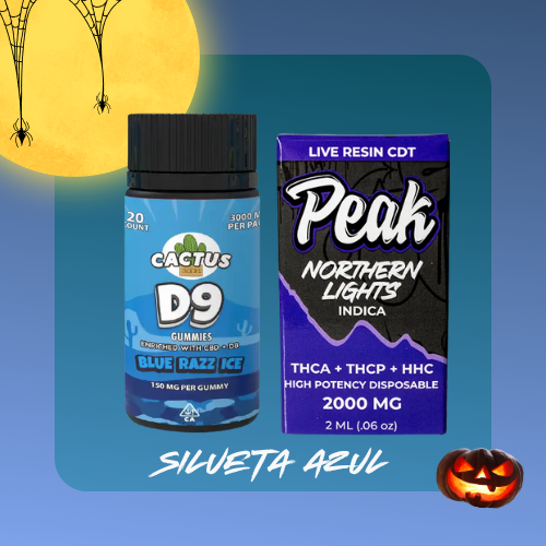 Silueta Azul - Gomitas Alta Potencia + Peak 2g