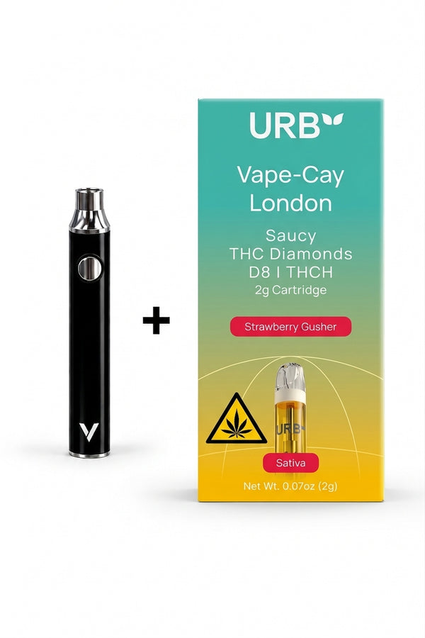 Kit Destilado Importado – Cartucho Premium THC-P + Batería