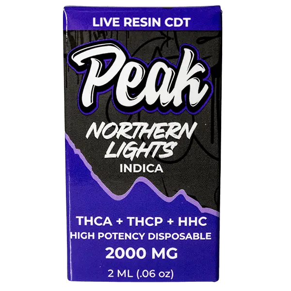 Destilado peak northern lights-indica-2.000mg