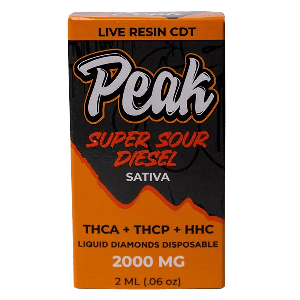 Destilado Peack super sour diesel-sativa-2.000mg