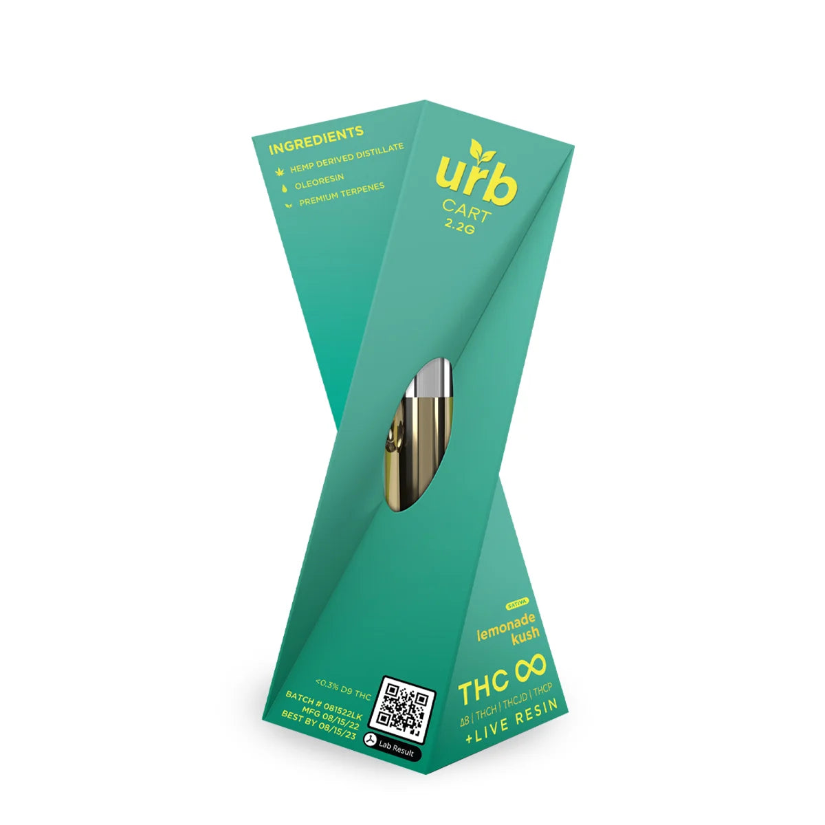 Cartucho 510 URB 2.2G THC P - HYBRID