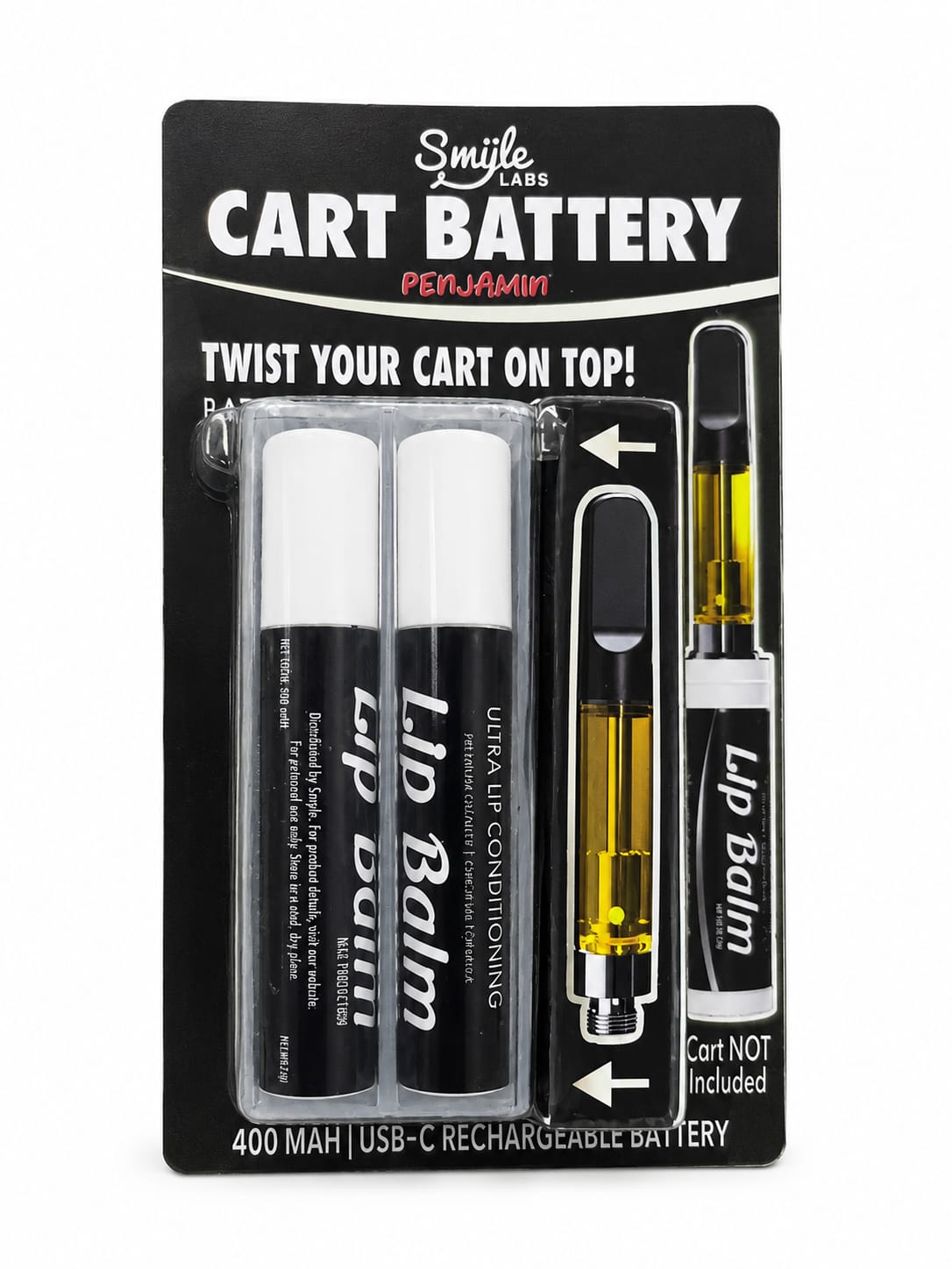 Cart Battery Penjamin – 400 mAh USB-C Recargable