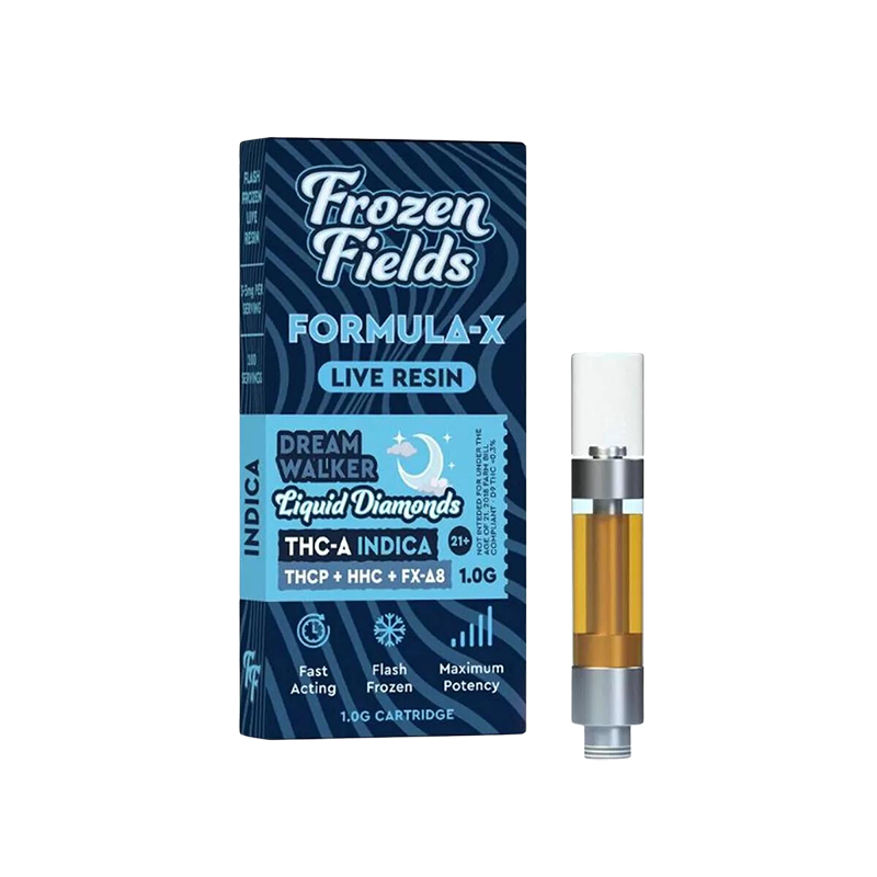 Cartucho Frozen Fields - Formula-X + Live Resin (1g)