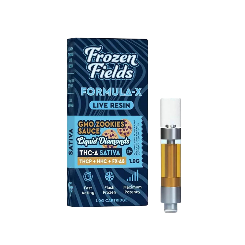 Cartucho Frozen Fields - Formula-X + Live Resin (1g)