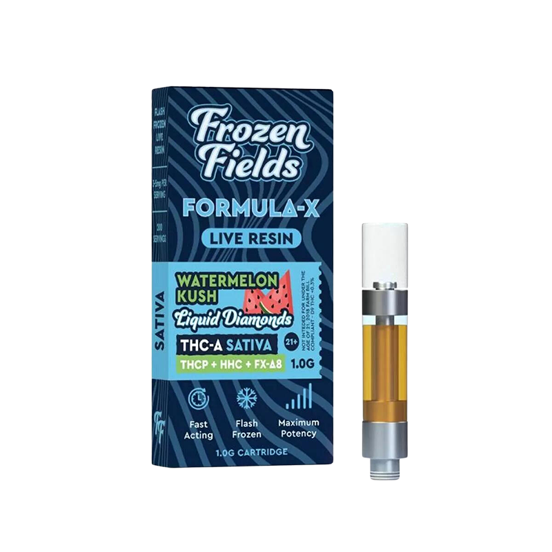 Cartucho Frozen Fields - Formula-X + Live Resin (1g)