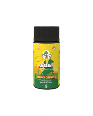 Gomitas Veganas Cactus 5D Blend – 20 gomitas (3000mg)