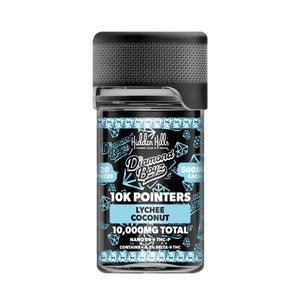 Gomitas Diamond Boyz 10K Pointers Hidden Hills (Nano D9 + THC-P)