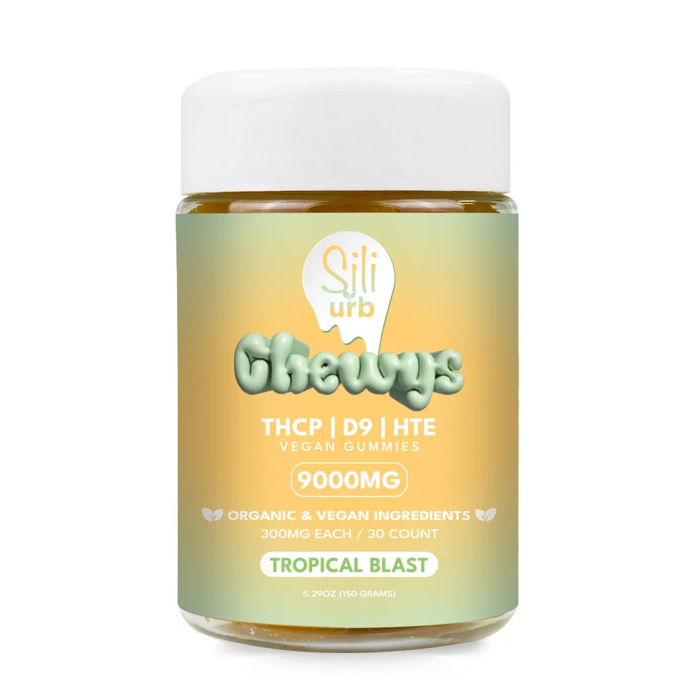 Gomitas 9000mg - SiliUrb Chewys – Delta-9 + THCP (30 piezas)