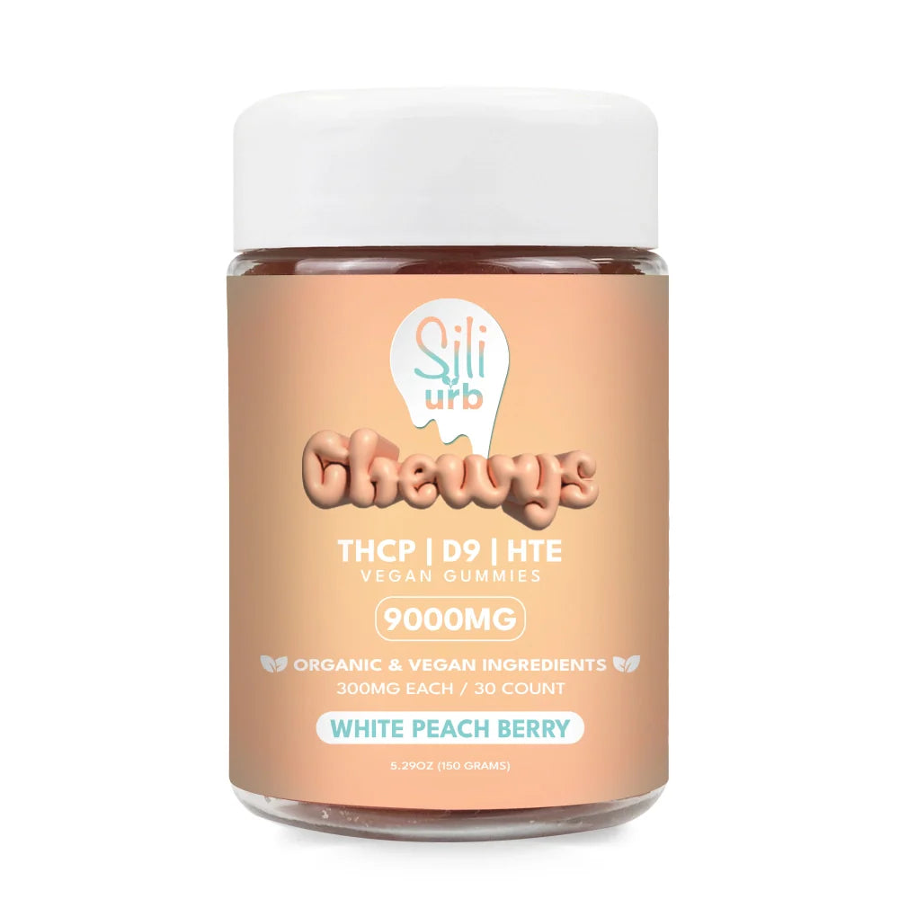Gomitas 9000mg - SiliUrb Chewys – Delta-9 + THCP (30 piezas)