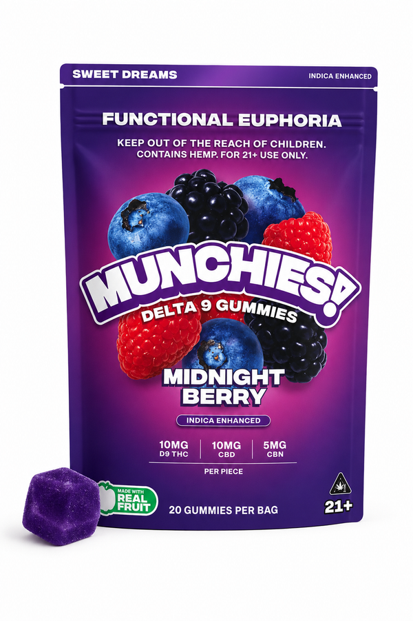 Euphoria Gummies – Midnight Berry – Sweet Dreams (Indica)