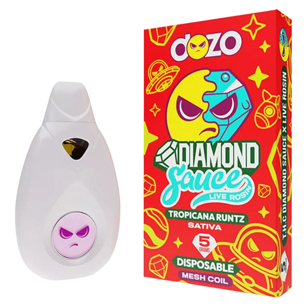 Destilado Dozo THC Liquid Diamonds (D8, D10, THC-A y CBD) 5000mg